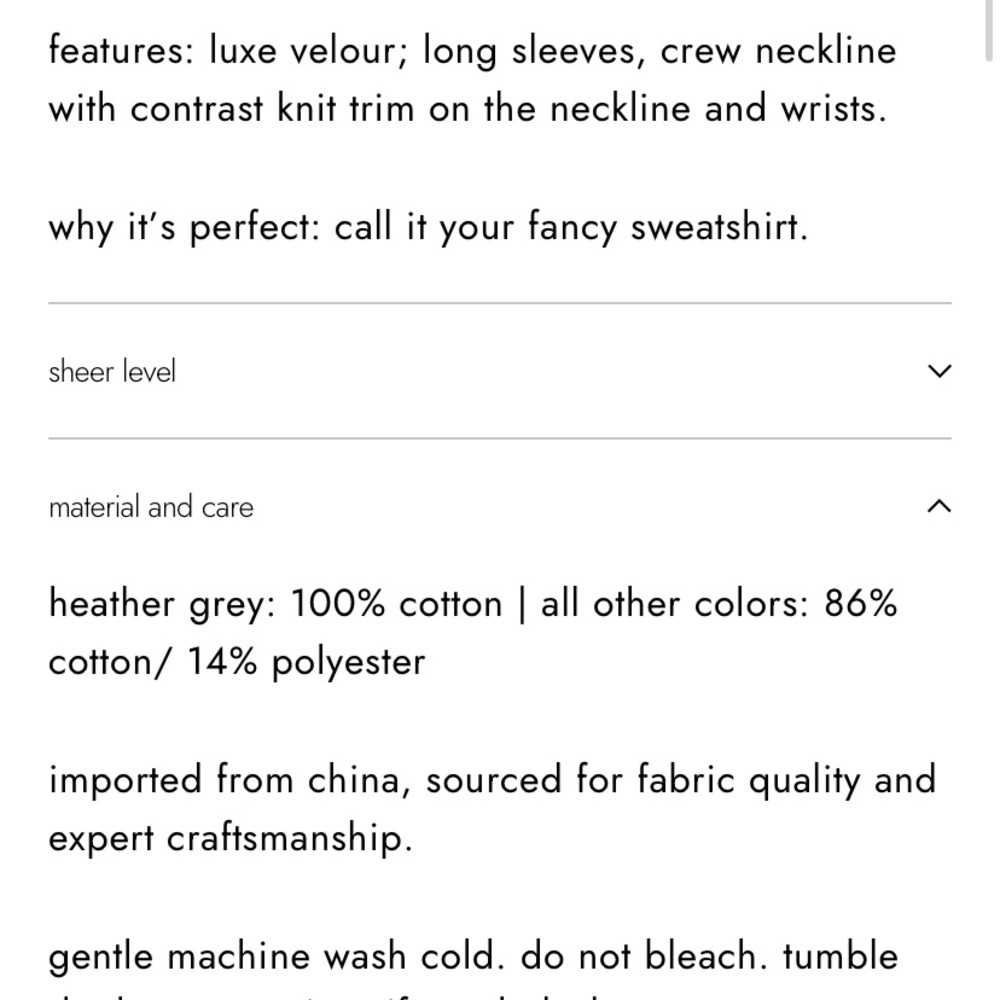 perfectwhitetee Cream Sweatshirt - Picture 14 of 14